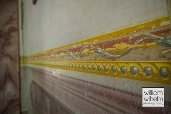 The original wall painting detail